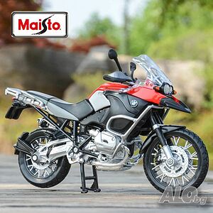 BMW R 1200 GS мотор - мащаб 1:12 на Maisto моделът е нов в кутия