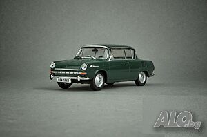 Skoda 1000MBX 1964 - мащаб 1:43 на Abrex моделът е нов в PVC дисплей-кейс