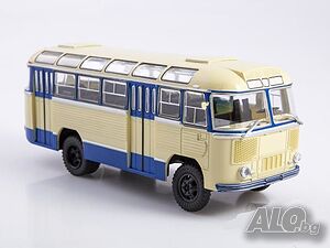 ПАЗ 652 градски автобус 1958 - мащаб 1:43 на Наши Автобуси моделът е нов в блистер