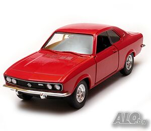 Opel Manta A 1970 - мащаб 1:39 на Welly моделът е нов в кутия
