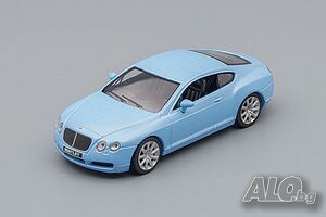 Bentley Continental GT - мащаб 1:43 на DeAgostini моделът е нов в блистер