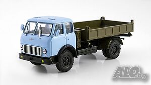 МАЗ 511 самосвал - мащаб 1:43 на Наши Грузовики моделът е нов в кутия
