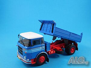 Skoda LIAZ 706 MT самосвал 1972 - мащаб 1:43 на DeAgostini моделът е нов в блистер