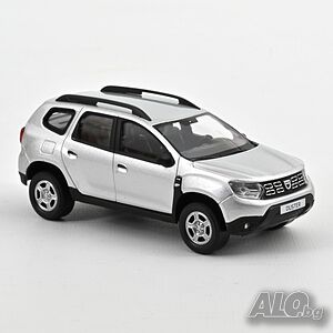 Dacia Duster 2021 - мащаб 1:43 на Norev моделът е нов в PVC дисплей-кейс