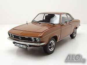 Opel Manta A 1970 - мащаб 1:18 на Norev моделът е нов в кутия