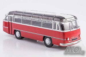ЛАЗ-695 градски автобус 1965 - мащаб 1:43 на Наши автобуси моделът е нов в блистер