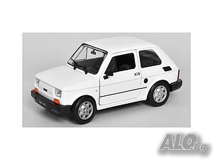 Fiat 126 малко Полско Фиатче - мащаб 1:24 на Welly моделът е нов в кутия
