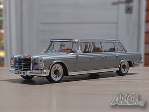 Mercedes-Benz 600 W100 Pullman от 1964 - мащаб 1:43 на Vitesse моделът е нов в PVC дисплей-кеис