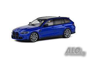 BMW M3 Touring Kombi G81 2023 - мащаб 1:43 на Solido моделът е нов в PVC дисплей-кейс