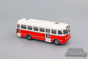 SAN H100B градски автобус 1968 - мащаб 1:72 на DeAgostini моделът е нов в блистер