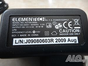 Адаптери ElemenTech 18V/500MAh (2-бр.)