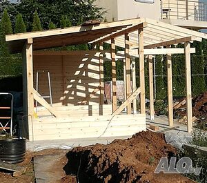 Градинска барака. Строителство и ремонт