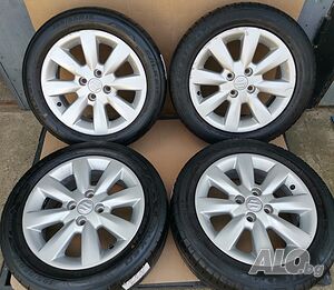 15’’4x100 originalni za suzuki с гуми 195/55R15 -№438
