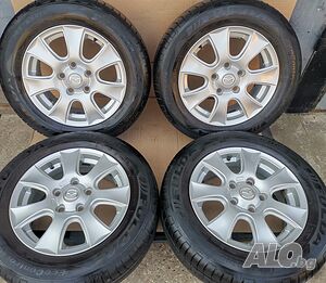 15’’5x114,3 оригинални за mazda/мазда + гуми 195/65R15-№79