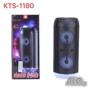 KTS-1180 Колона с Bluetooth (Led осветление) и говорители