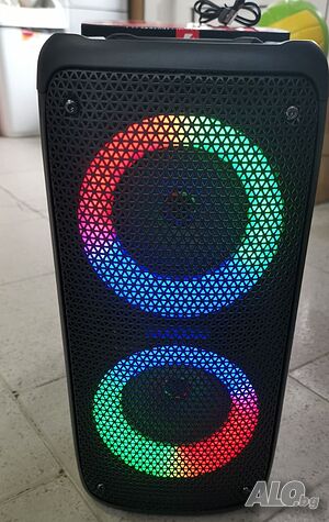 KTS-1266 КОЛОНА С BLUETOOTH (LED осветление) и говорители