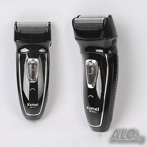 Тример за мъже Kemei KM-8013 с миеща се глава, Черен