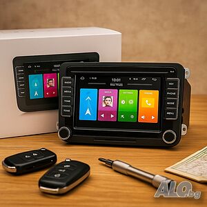 VW - 7” Мултимедия / Навигация Android 15 4GB RAM 64GB ROM