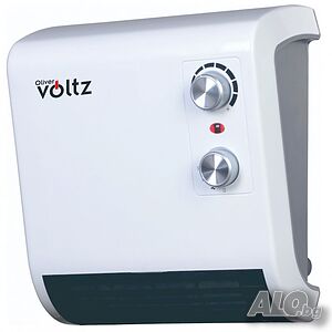 Вентилаторна печка за баня Oliver Voltz OV51970J, 2000W, 2 степени, IPх2, Термостат, Бял
