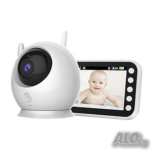Безжичен двупосочен бебефон с камера ABM 100 IP35