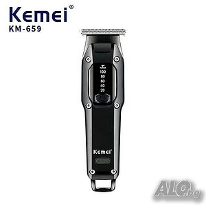 Kemei KM-659 Машинка за Подстригване: Професионална Прецизност и Удобство