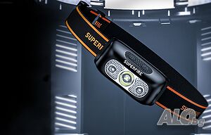 Челник Superfire HL05-E, 120lm, USB