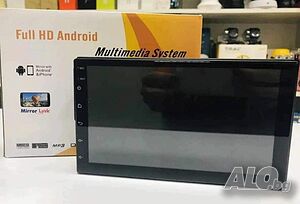 Мултимедия 2-DIN със сензорен екран 7 инча с USB, SD памет, Bluetooth и камера за задно виждане**