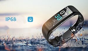 Фитнес гривна S5, i4FIT®, 0,96-инчов TFT сензорен екран