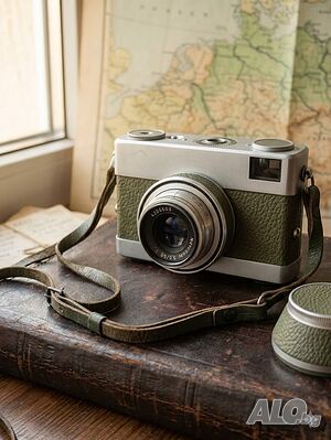 Автентичен Carl Zeiss Jena - Фотоапарат WERRA (Olive Green)