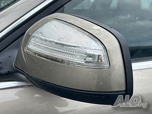 ляво огледало мерцедес ц класа w204 кафяво с мигач 2007 2008
