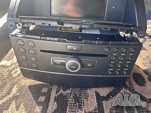 мерцедес бенц радио и дисплей комплект за ц класа 2007 2008 w204 c class radio