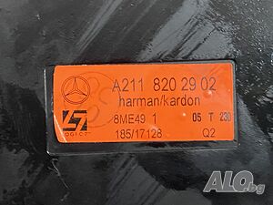 Мерцедес бенц a2118202902 суббуфер harman kardon logic 7 surround sound система буфер
