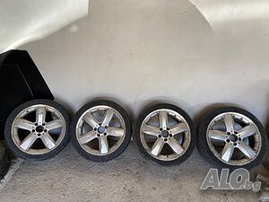 Мерцедес бенц оригинални 18 цола джанти с гуми W203 W209 CL203 Clc c class clk и други