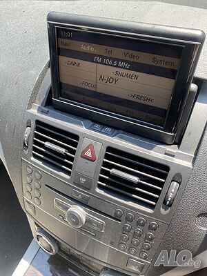мерцедес бенц w204 навигация дисплей екран