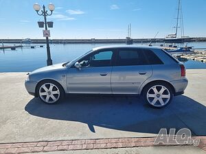 Продавам 18” джантис с гуми 5x100/5x112 за Audi A3 8L (S3 style)
