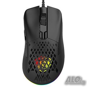 Геймърска мишка ROXPOWER T-ROX ST-GM399, Оптична, DPI регулируемо, Ергономичен дизайн, RGB подсветка..