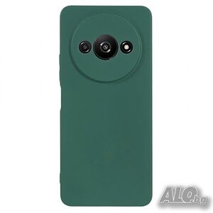 Калъф за Xiaomi Redmi A3, Тъмнозелен