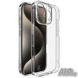Калъф за iPhone 16 Pro (6.3), Прозрачен