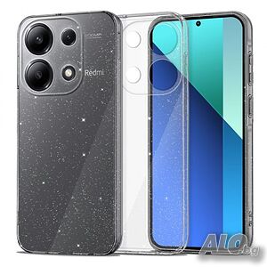 Калъф за Xiaomi Redmi Note 14 Pro+, Прозрачен