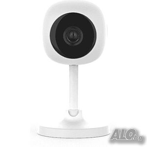 Смарт камера Woox R4114, Wi-Fi, Вътрешна, Full HD, Бяла