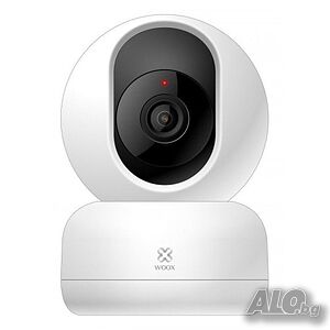 Смарт камера Woox R4040, PTZ, Вътрешна, HD, 360 градуса, Бяла