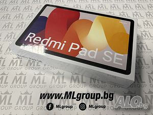 #MLgroup предлага Xiaomi Redmi Pad SE 256GB / 8GB RAM 11” Wi-Fi Graphite Gray Dual-SIM, нов
