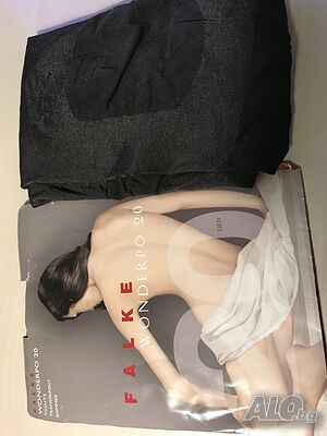 Чорапогащници FALKE от Германия, плътност 20den, размер L, цвят антрацит
