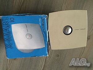 НОВ вентилатори за баня, модел X-MART10 INOX, ф100, цвят инокс