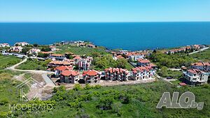 Нови къщи на Акт 14 в бутиков комплекс с басейн - Sozopol Hills, Буджака с морска гледка
