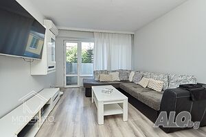 Светъл двустаен апартамент с отделна кухня под наем в ж.к. Братя Миладинови