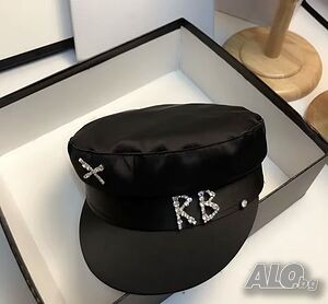 Шапка NL RB Stone, черна