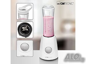 НОВИ! Блендер Clatronic Smoothie-Maker с капачка за пиене и рецепти