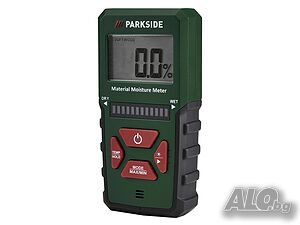 НОВИ! Влагомер Parkside PMFMK A1 уред за влажност дърво, гипс и циментова замазка