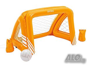 НОВИ! Надуваема врата INTEX Fun Goals Game 140х89х81см с топка
